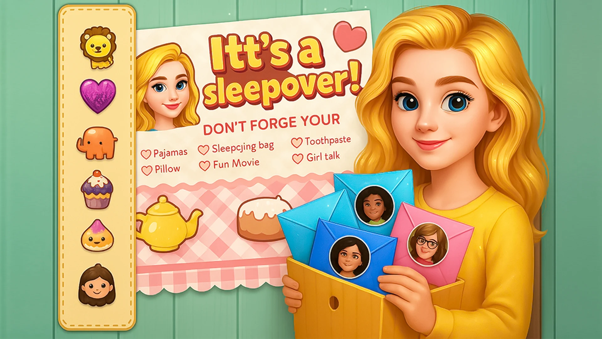 BFF Girls Pajama Party Fun screenshot
