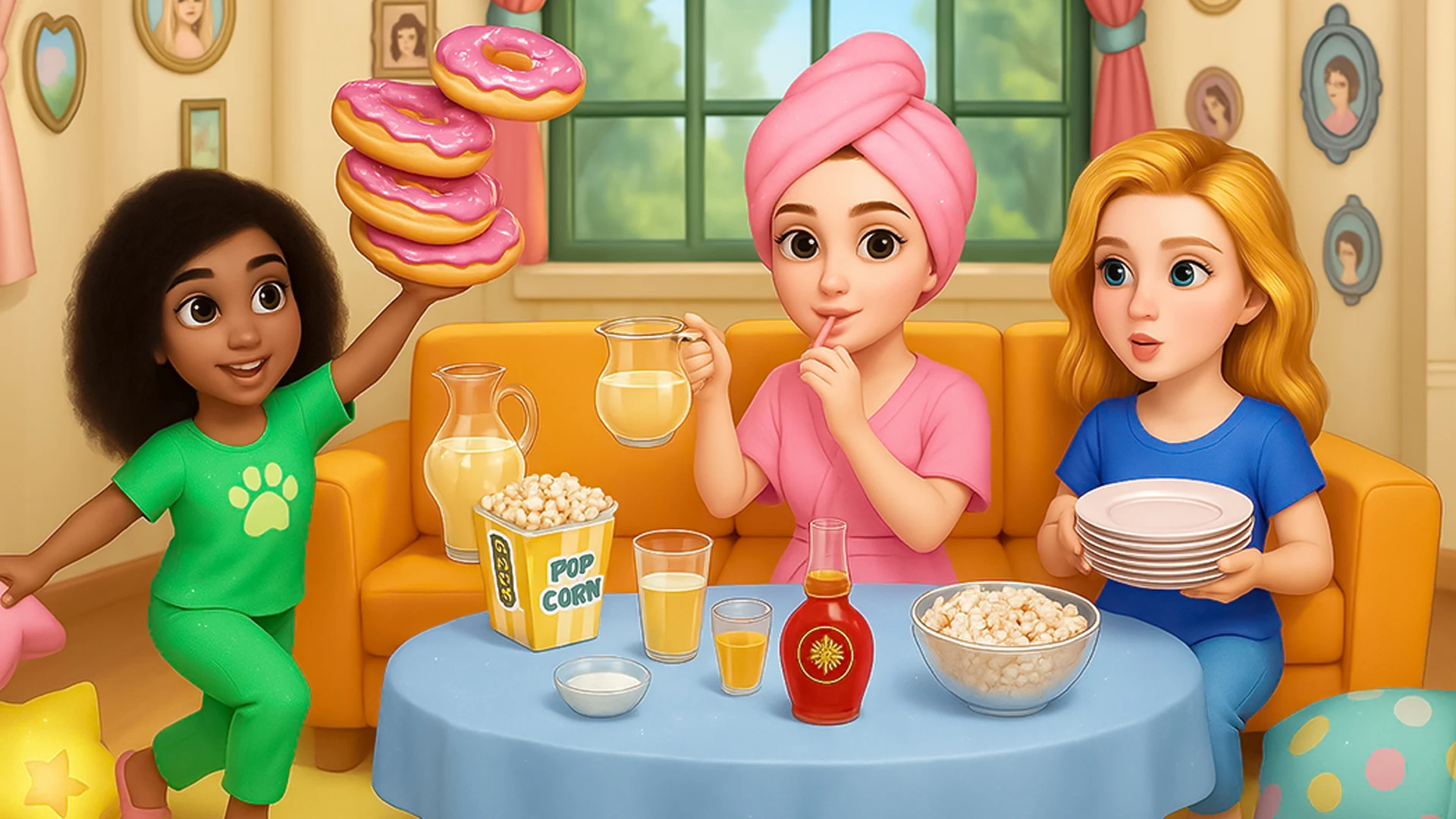 BFF Girls Pajama Party Fun screenshot