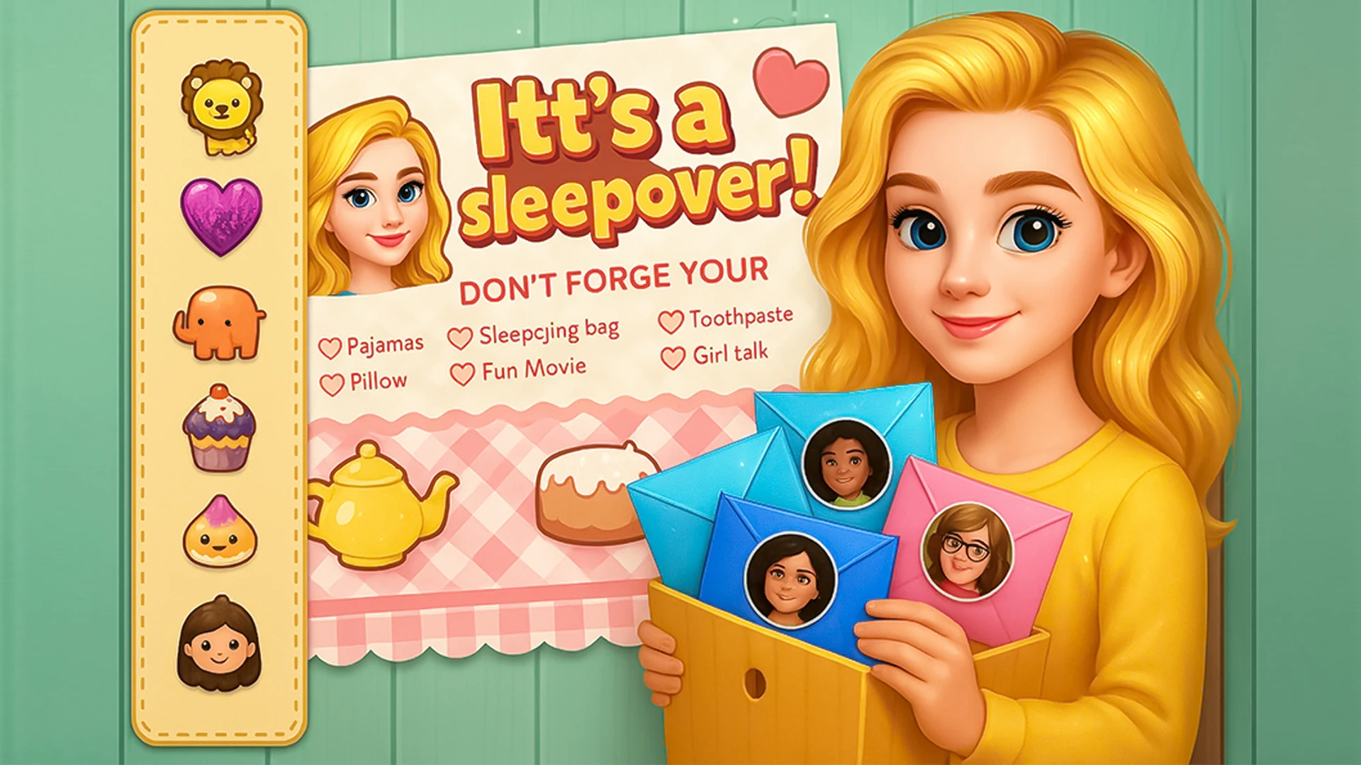BFF Girls Pajama Party Fun screenshot