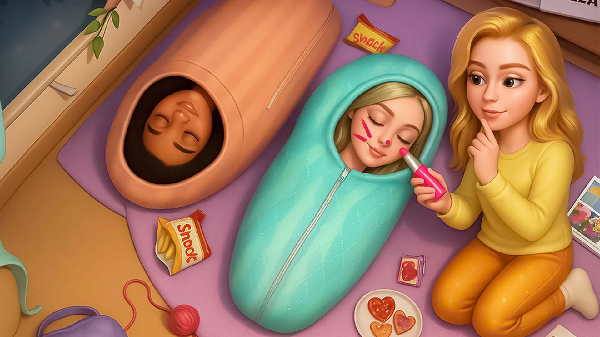 BFF Girls Pajama Party Fun screenshot