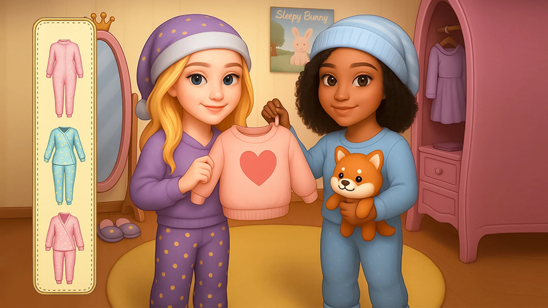 BFF Girls Pajama Party Fun screenshot