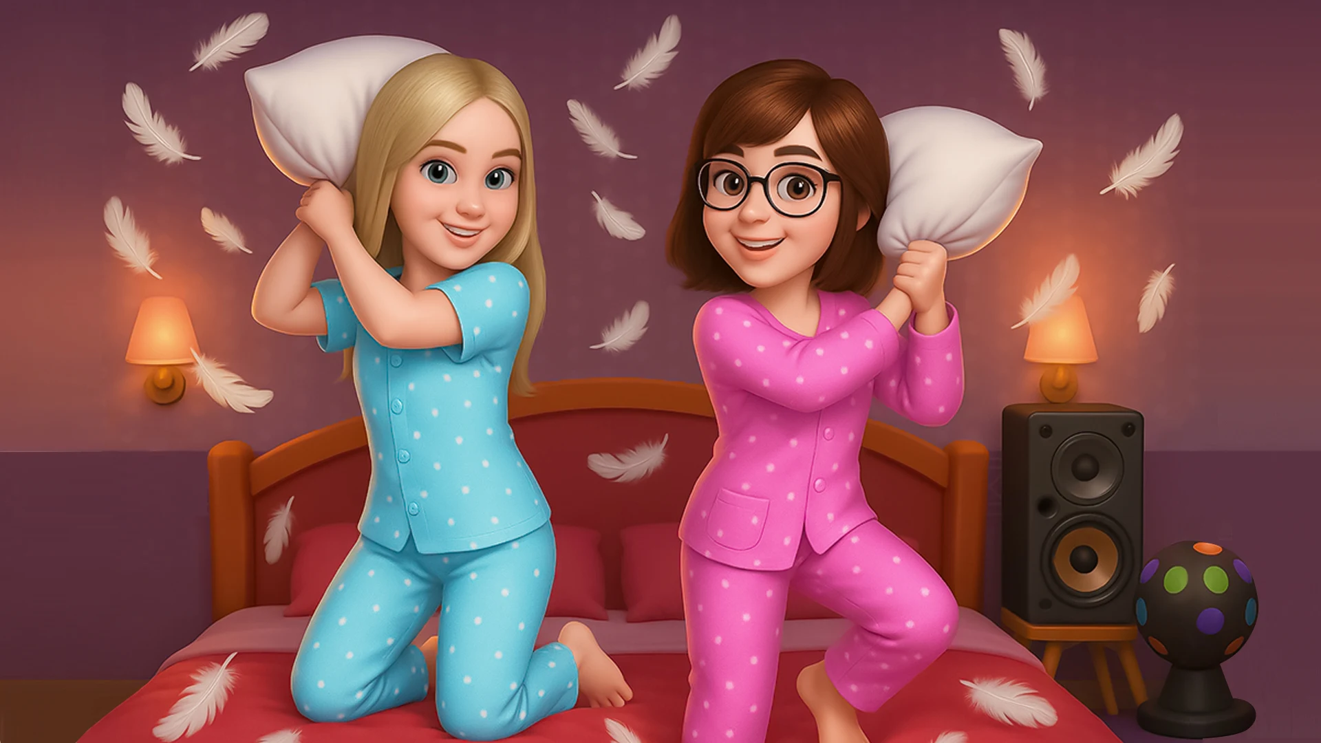 BFF Girls Pajama Party Fun screenshot